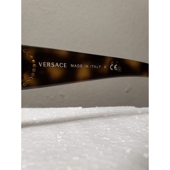 Versace Sunglasses Frame Only MOD.4195-B 894/13 Tortoise Wrap Italy 58 mm main image 7